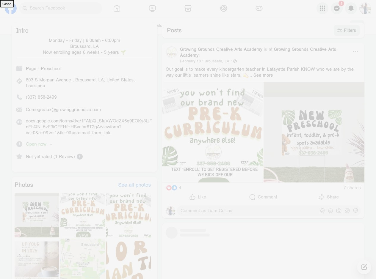 Growing Grounds Creative Arts Academy